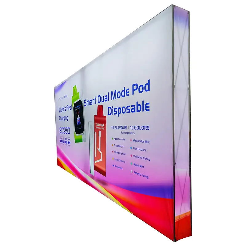 Wyskakująca ściana LED