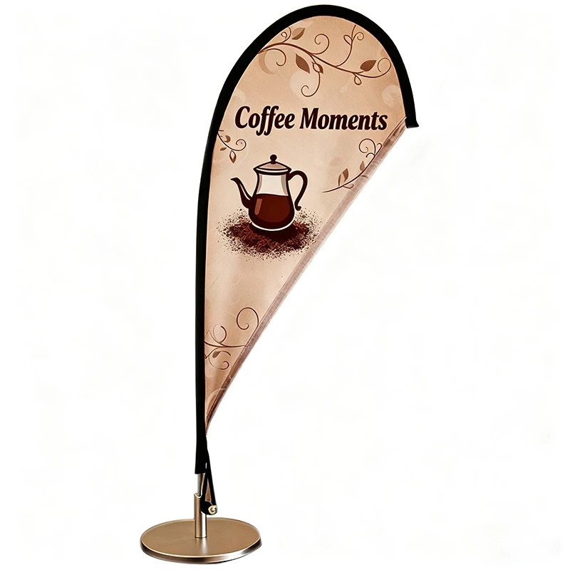 Flaga plażowa w kształcie łzy